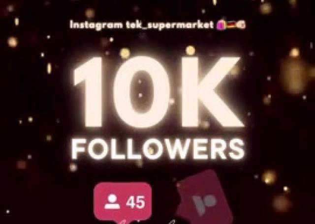 10.000 Followers Instagram