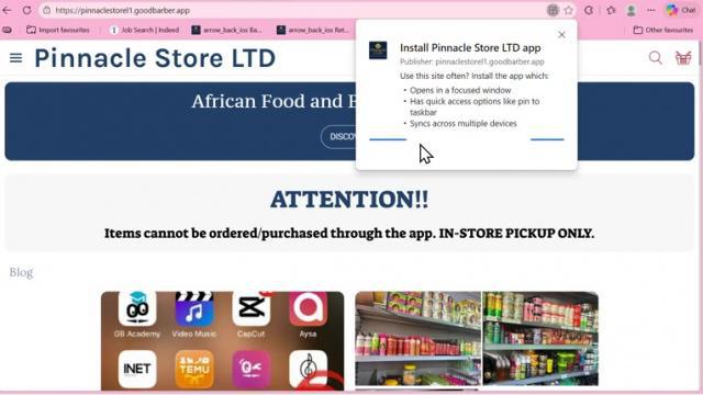 INSTALL APP ON YOUR LAPTOP/DESKTOP