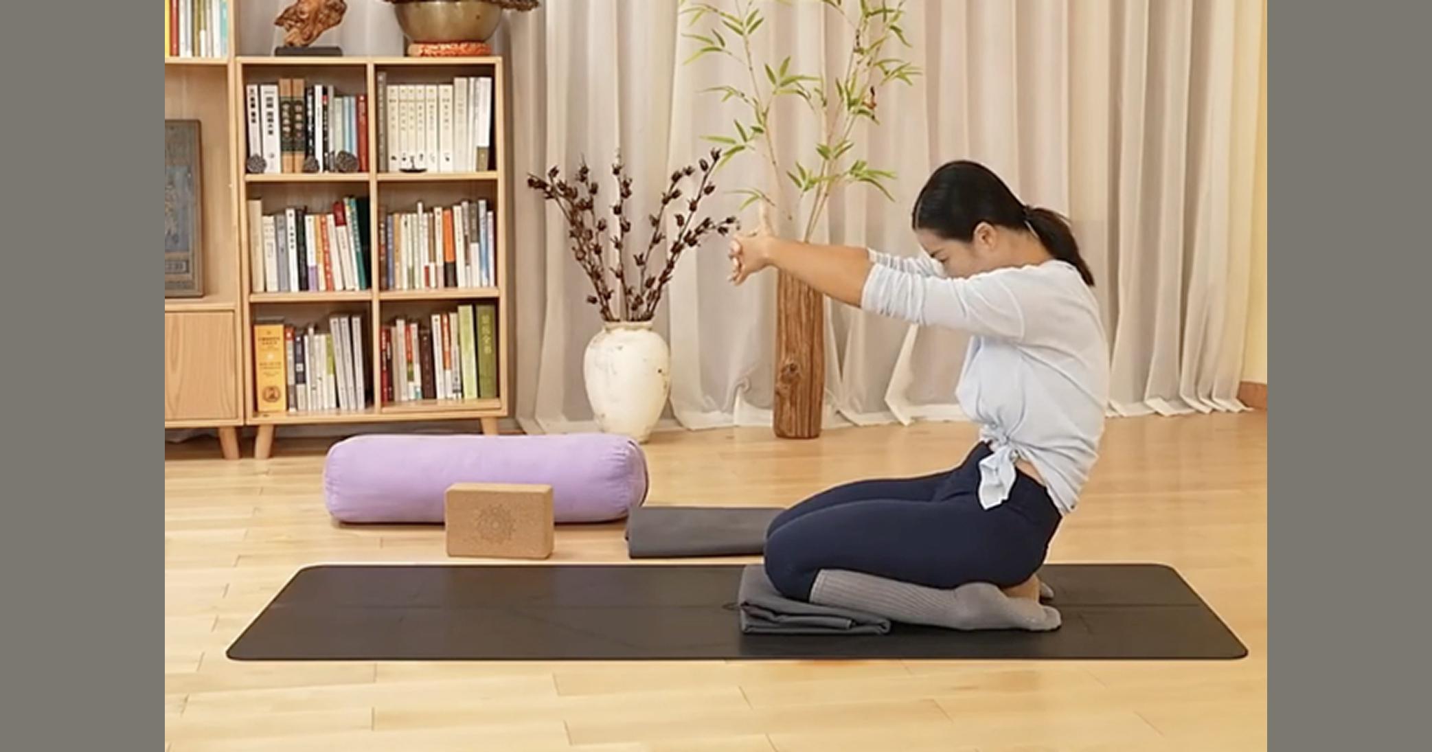 Diamond Pose Flow: Spine Liberation & Heart Opening (3-Min Therapeutic Sequence)