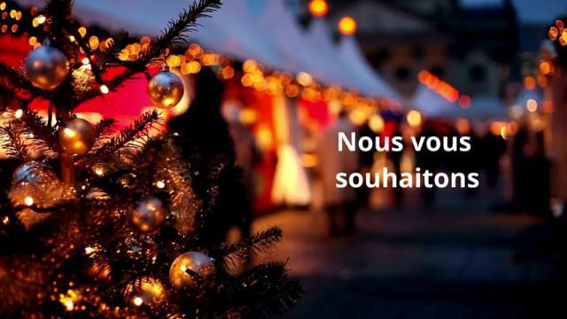 Joyeuses fêtes de fin d'année 2025