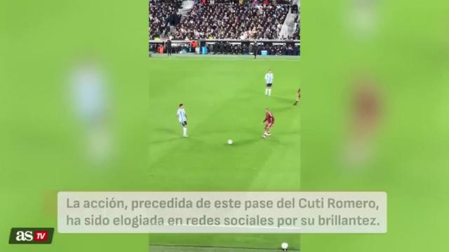 La ACCIÓN VIRAL de MASTANTUONO con MESSI que califican de PURO FÚTBOL