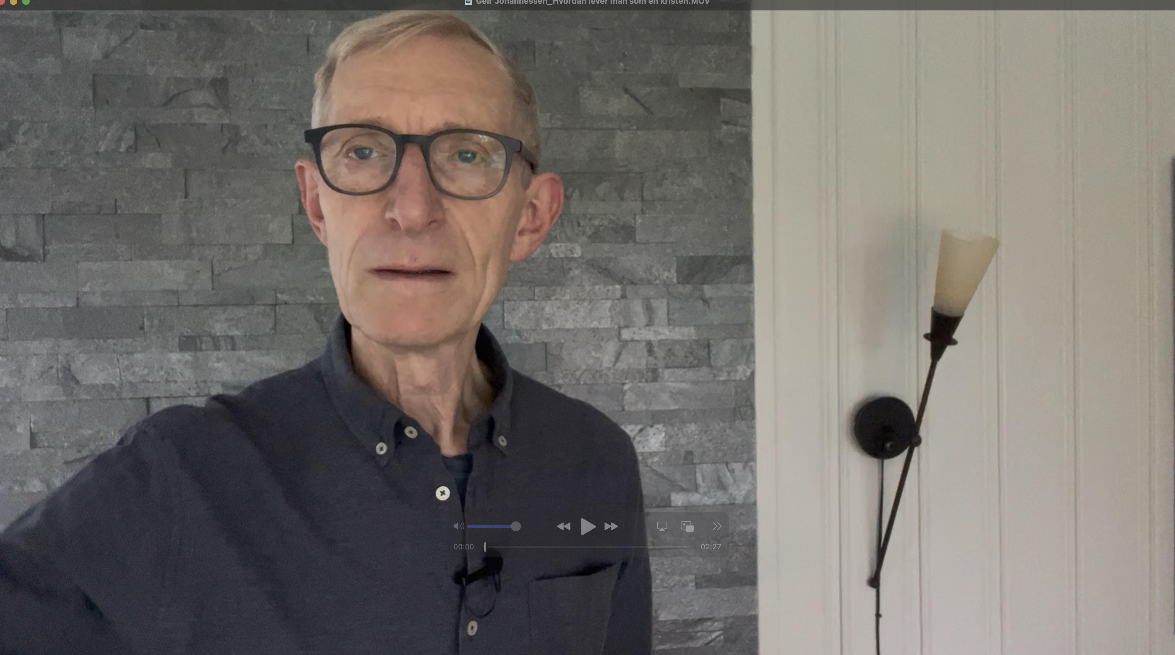 Hvordan lever man som en kristen? – Geir Johannessen