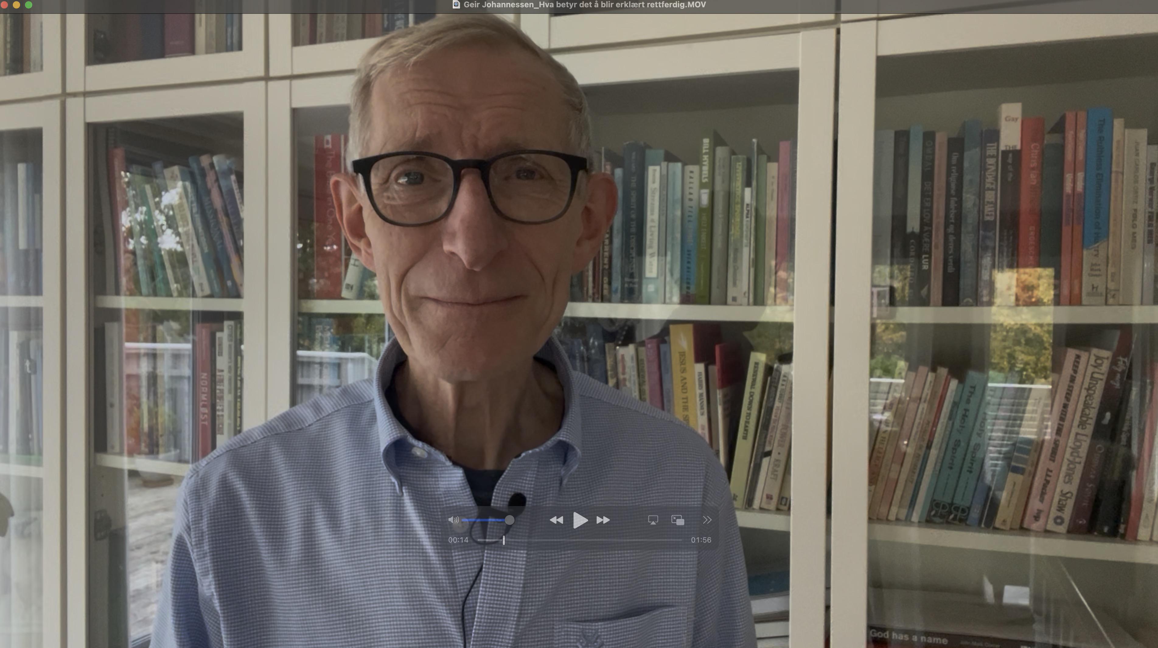 Hva betyr det å blir erklært rettferdig? – Geir Johannessen