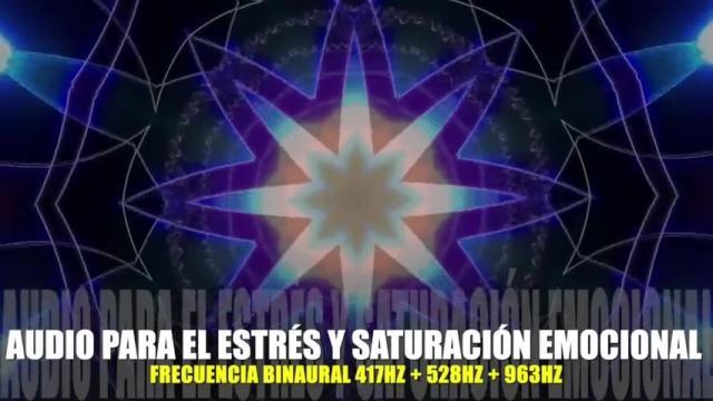 Audio para el estrés y la saturación emocional