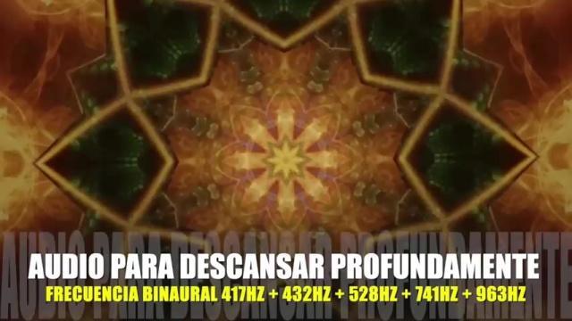 Audio para descansar profundamente