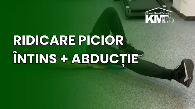 #7 Ridicare picior întins + abducție (din spate, spre lateral)
