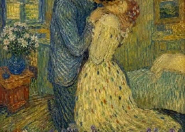  EL BESO (Gustav Klimt)... Si fuera pintado por: