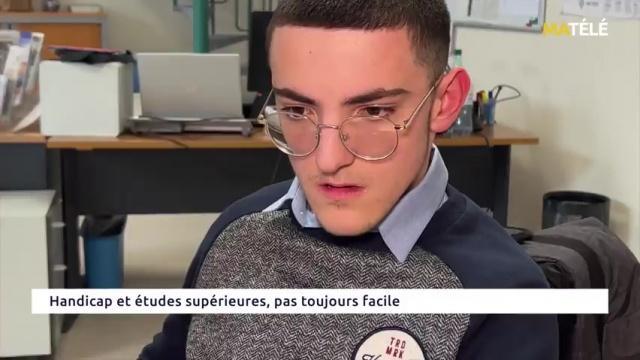 Handicap et études supérieures, pas toujours facile à concilier