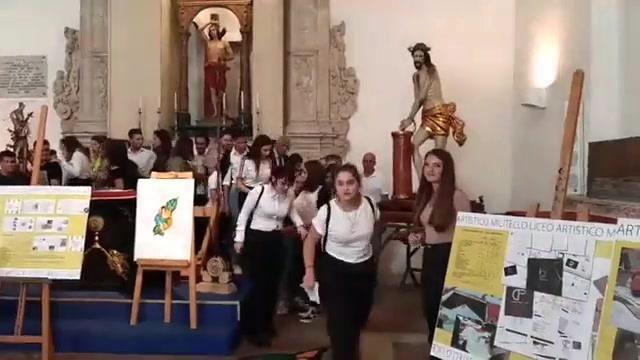 Inaugurazione bozzetto con cristalli di sale - 12 Ottobre 2019