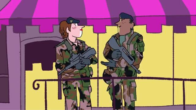 Le CSF partenaire du quotidien de Manon et Tristan, militaires