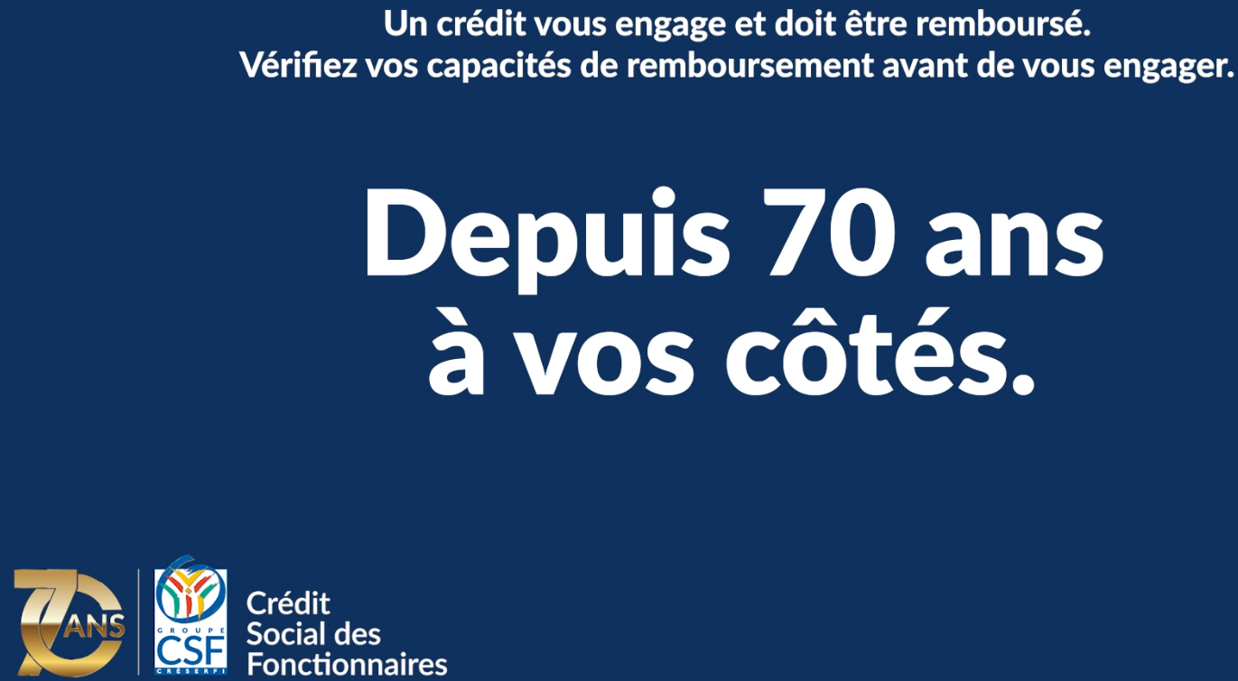 Pour vos projets immobilier le CSF est depuis 70 ans à vos côtés.
