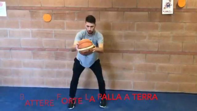 Clip_1_a: BALL HANDLING CON PALLA senza palleggio - Parte 1