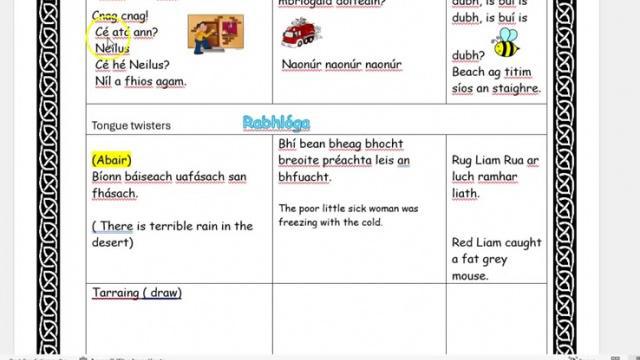  Jóc an lae agus Rabhlóga 